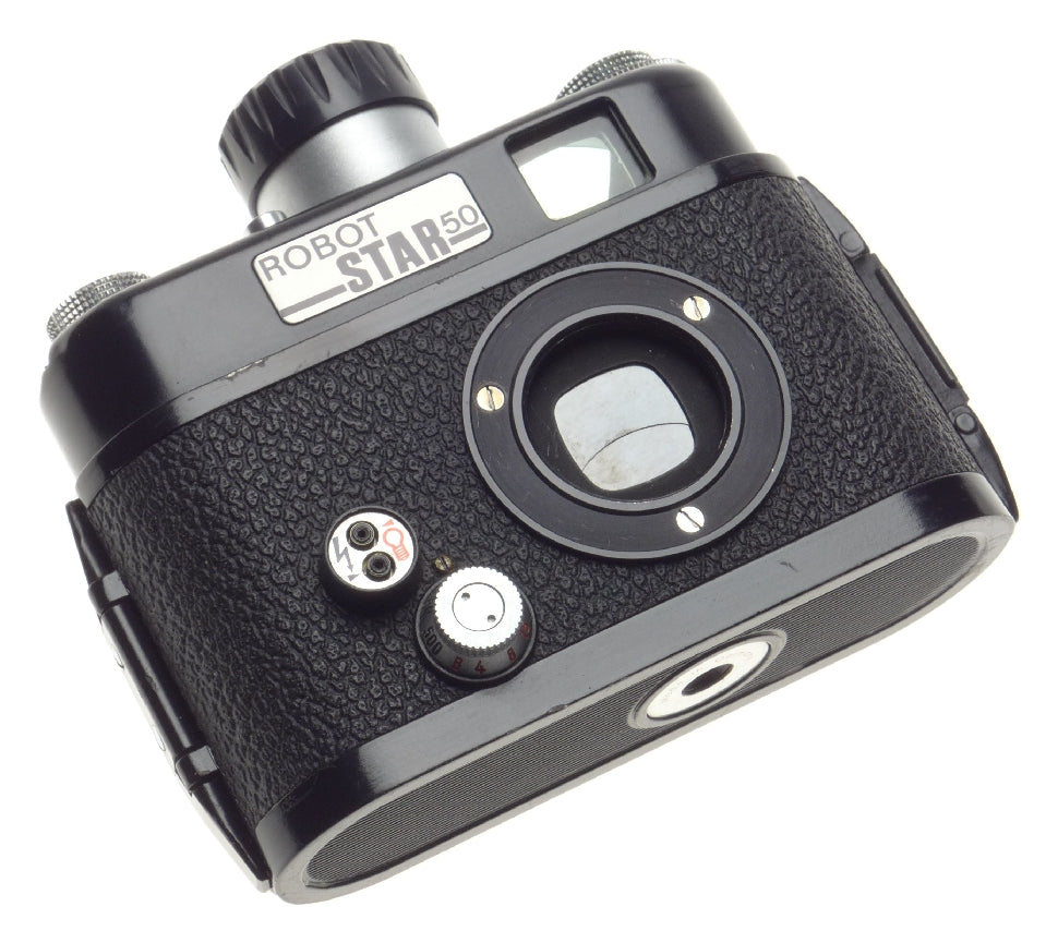 Robot Star 50 Spring Motor Camera Body ca.1969 Used During Cold War Espionage - View 2