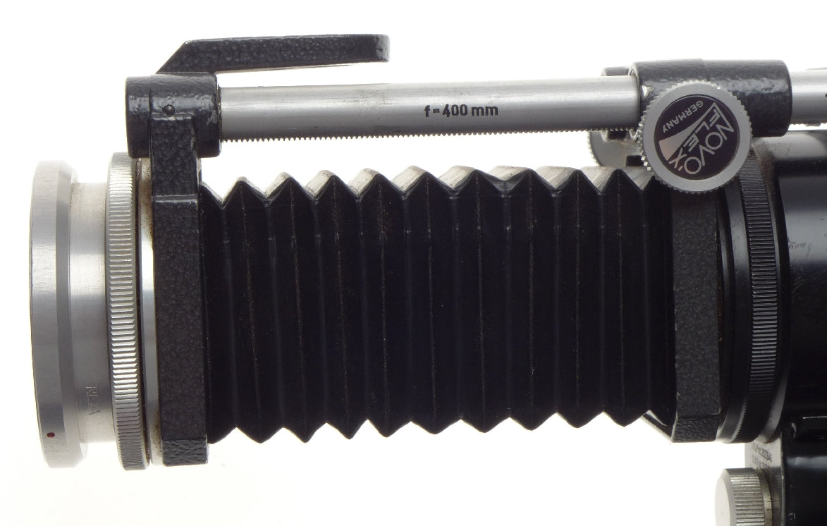 Novoflex Noflexar 1:5.6 f=400mm Follow-focus Lens Pistol Grip Bellows Rexa Mount - View 7