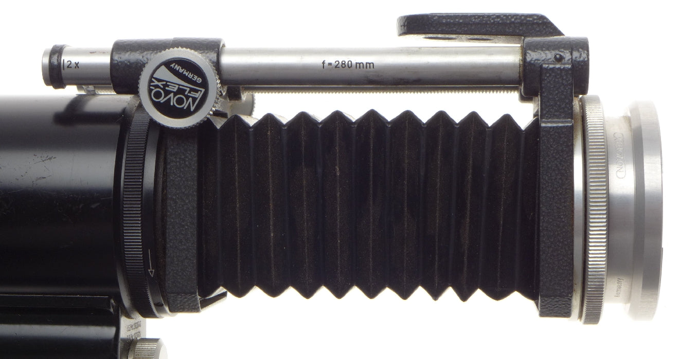Novoflex Noflexar 1:5.6 f=400mm Follow-focus Lens Pistol Grip Bellows Rexa Mount - View 8
