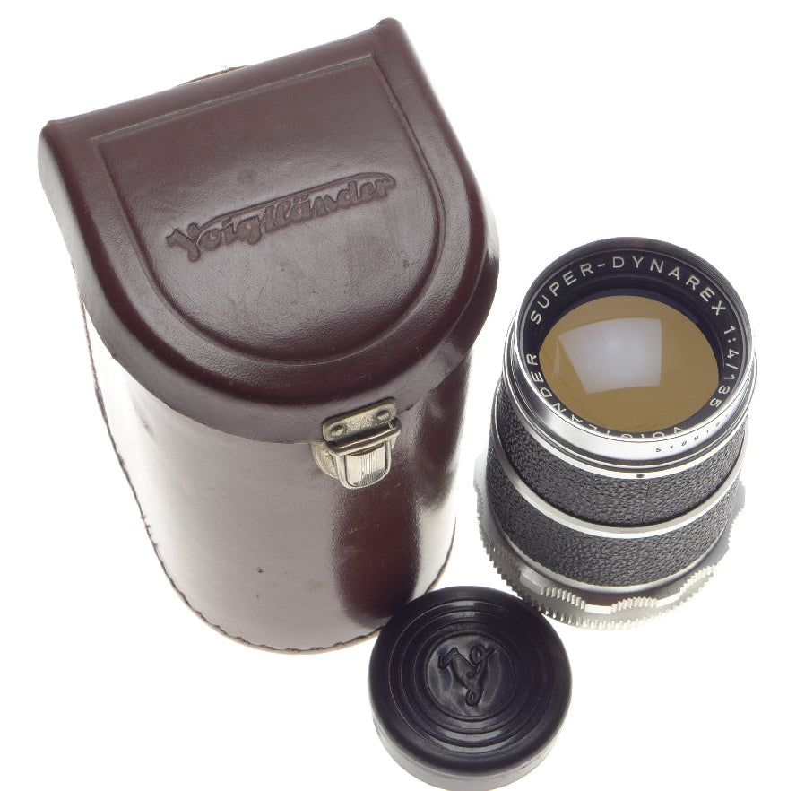 Voigtlander Super-dynarex 1:4 135mm Lens Keeper Bessamatic Ultramatic Camera - View 2