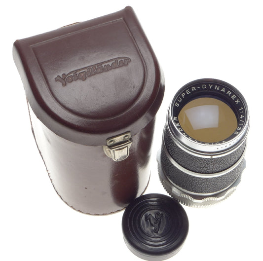Voigtlander Super-dynarex 1:4 135mm Lens Keeper Bessamatic Ultramatic Camera - View 2
