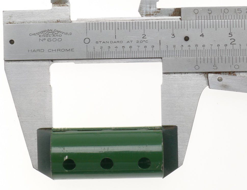 Meccano Bush Wheels Cylinders Shafts Axle Rods Rubber Wheels no.3a Box Vintage - View 5