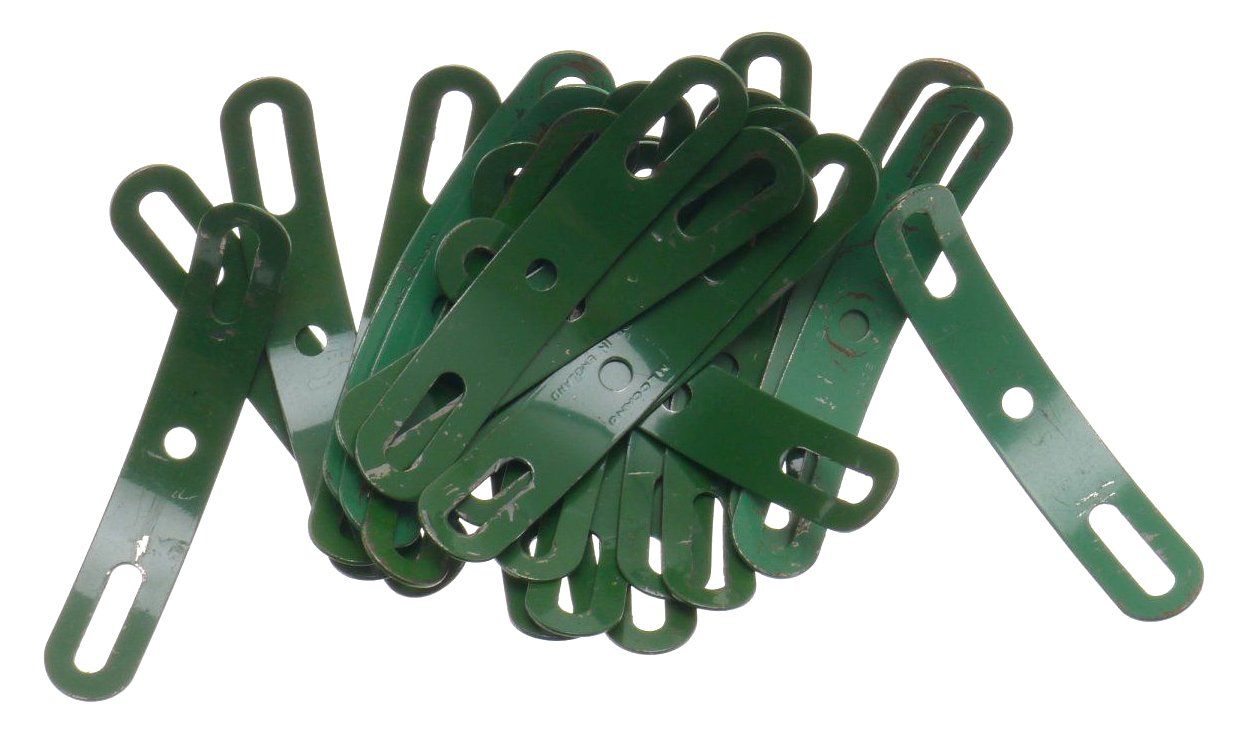 Meccano Magic Motors Double Angle Formed Slotted Strips Girders Screwed Rods Box - View 4