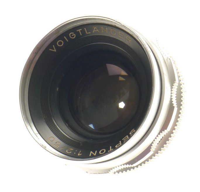 Voigtlander Septon 1:2/50mm Vintage Camera Lens for Bessamatic Ultramatic - View 2