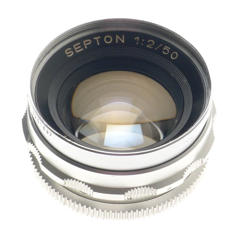 Voigtlander Septon 1:2/50mm Vintage Camera Lens for Bessamatic Ultramatic - View 3