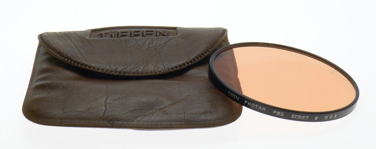 Tiffen Photar 85 Series 9 Colour Conversion Camera Lens Drop in Filter Pouch