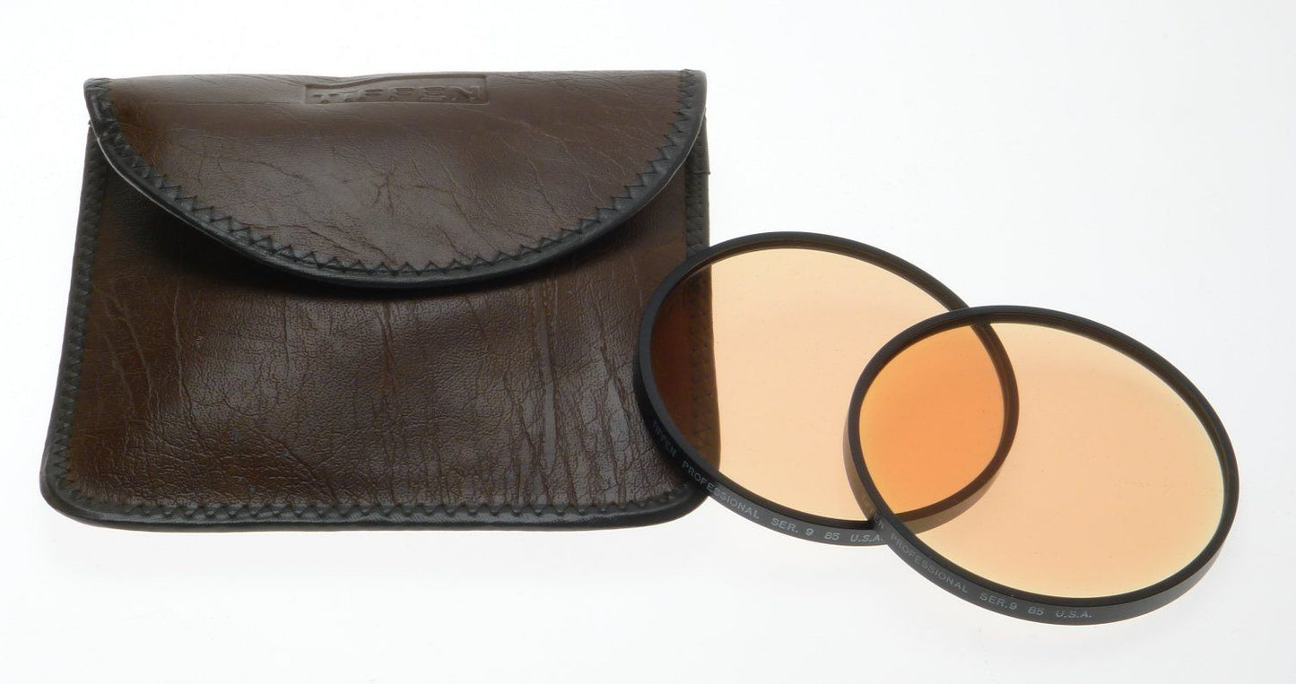 Tiffen Set x2 Professional 85 ser.9 Colour Conversion Daylight Tungsten Filters