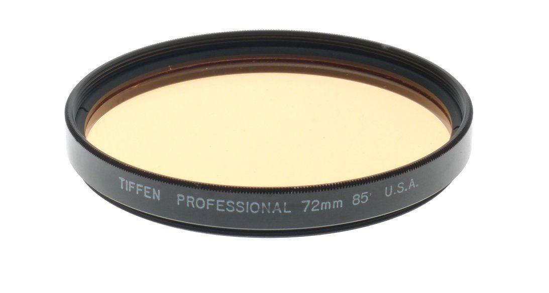 Tiffen Professional 72mm Camera Lens Filter 85 Daylight Tungsten Conversion - View 2