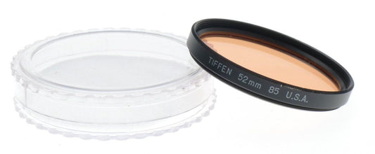 Tiffen 52mm Screw Mount Daylight Colour Conversion Camera Lens Filter 85