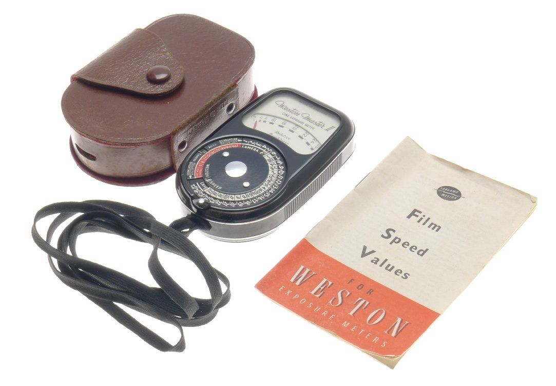 Sangamo Weston Master Ii Cine Light Exposure Meter Leather Pouch Instructions