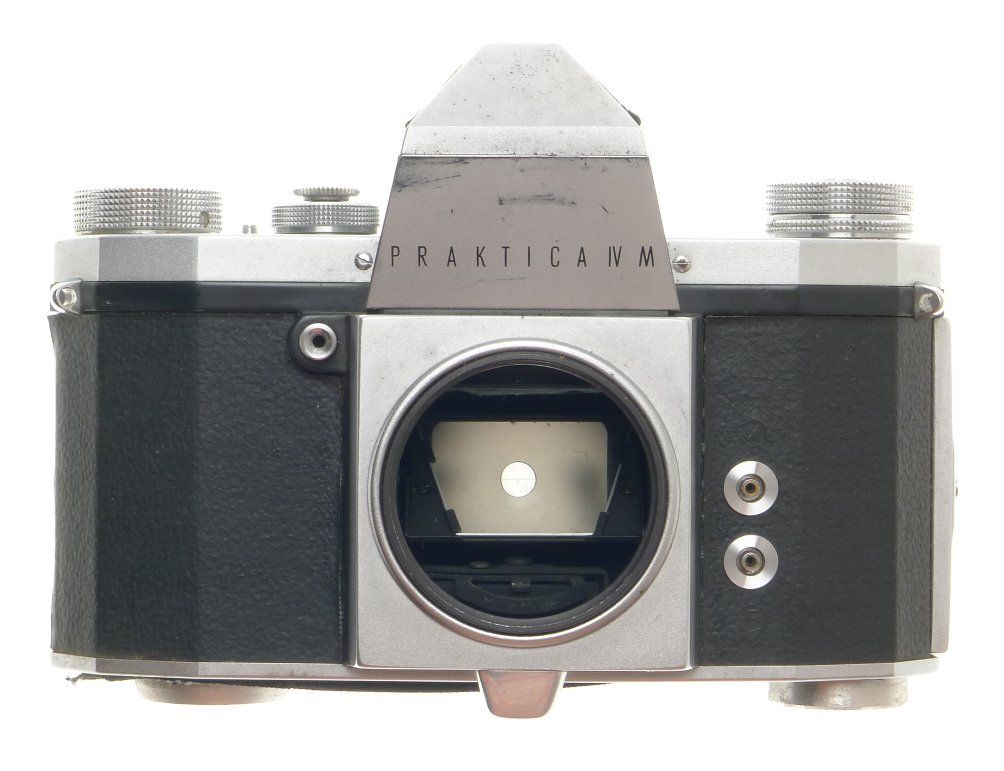 Praktika Iv M Slr m42 Film Camera Jena Lens 1:2.8 f=50mm Pentacon Dresden Pouch - View 7