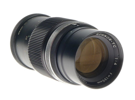 Minolta Rokkor Tc 1:4 f=135mm Manual Focus Slr Camera Tele Lens