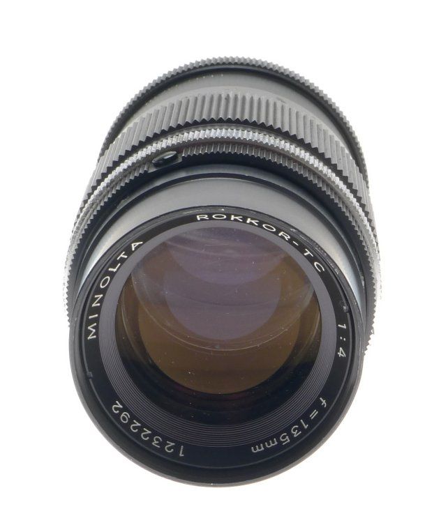 Minolta Rokkor Tc 1:4 f=135mm Manual Focus Slr Camera Tele Lens - View 2