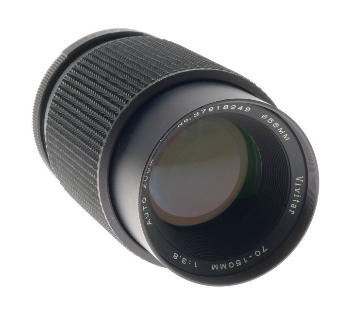 Vivitar 70-150mm f/3.8 Close Focusing Auto Zoom Camera Lens 55mm Diameter