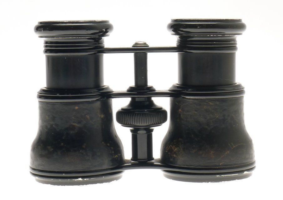 Lemarie Fabi Paris Vintage Opera Glasses Binoculars 12 Leverres in Leather Case - View 7