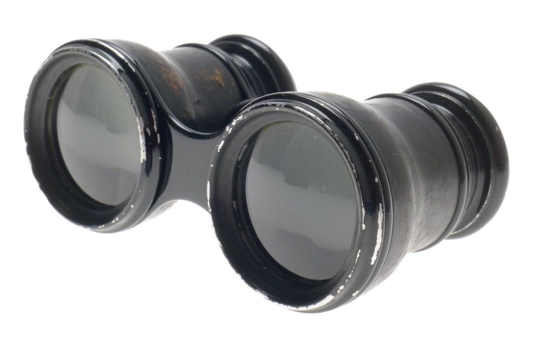 Lemarie Fabi Paris Vintage Opera Glasses Binoculars 12 Leverres in Leather Case - View 10