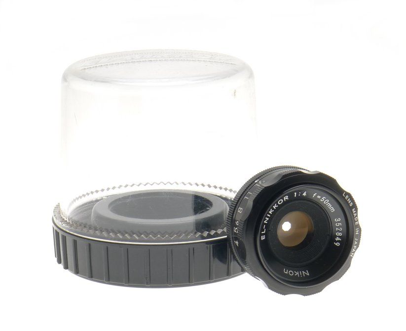 Nikon El-nikkor Enlarger Lens 1:4 f=50mm m39 Screw Mount Excellent New Old Stock