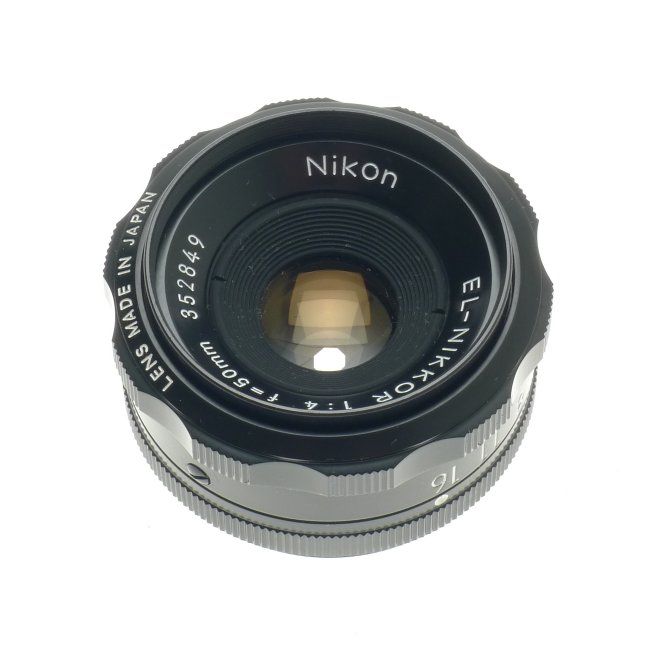 Nikon El-nikkor Enlarger Lens 1:4 f=50mm m39 Screw Mount Excellent New Old Stock - View 2