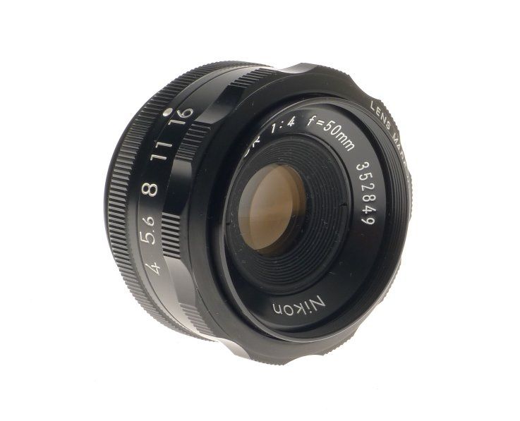 Nikon El-nikkor Enlarger Lens 1:4 f=50mm m39 Screw Mount Excellent New Old Stock - View 3