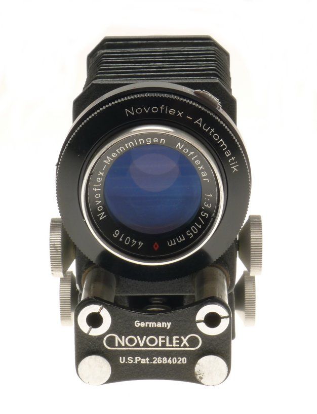 Novoflex-automatik Noflexar Lens 1:3.5/105mm Exakta Leica Adapter Macro Bellows - View 2