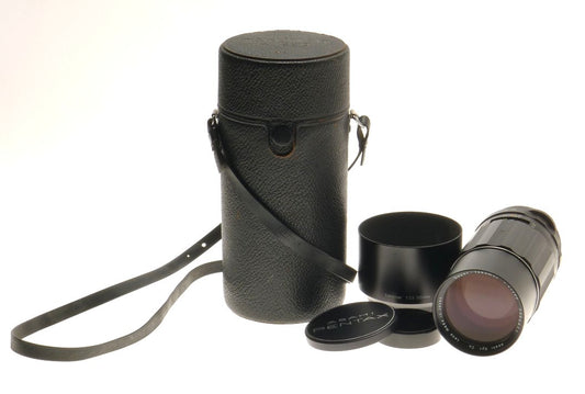 Asahi Pentax Super-takumar 1:4/200 42mm Thread Mount Camera Lens Hood Lids Case
