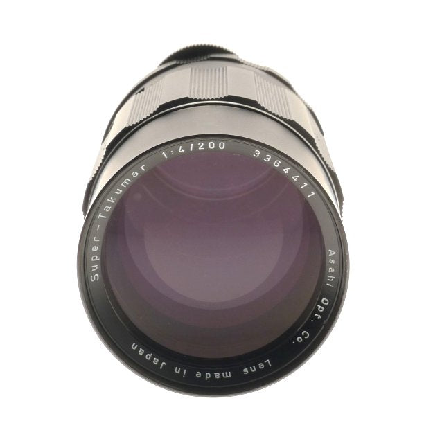 Asahi Pentax Super-takumar 1:4/200 42mm Thread Mount Camera Lens Hood Lids Case - View 4
