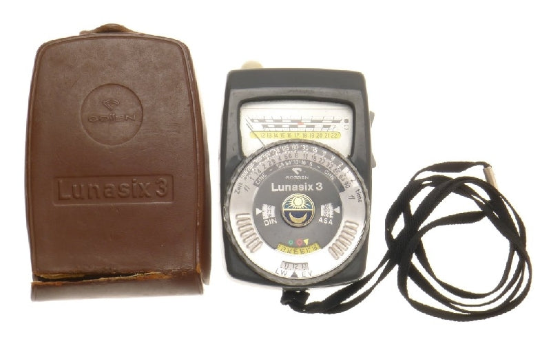 Lunasix 3 System Camera Light Exposure Meter Gossen Luna Pro S in Original Case