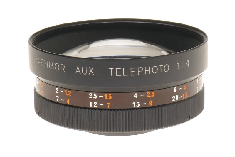Y911 Yashikor Aux Telephoto 1:4 Lens Fits Yashika Electro 35 Rangefinder Camera - View 2