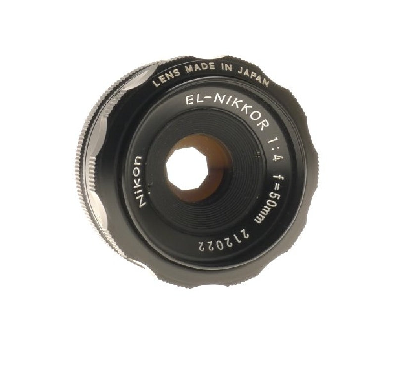 Nikon El-nikkor 50mm f/4 Enlarger Lens m39 Cap Keeper Box Dark Room Development - View 2