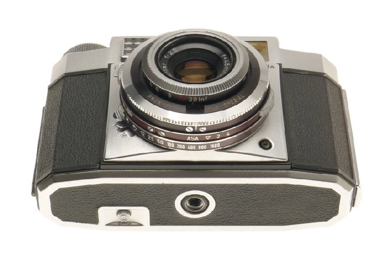 Zeiss Ikon Contina 35mm Film Camera Pentar Lens 1:2.8 f=45mm Original Pouch Case - View 3