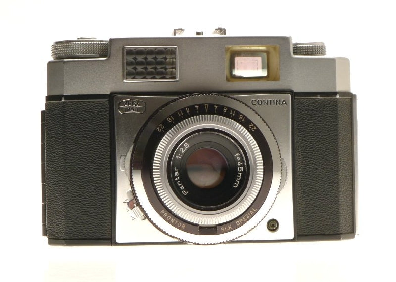 Zeiss Ikon Contina 35mm Film Camera Pentar Lens 1:2.8 f=45mm Original Pouch Case - View 8